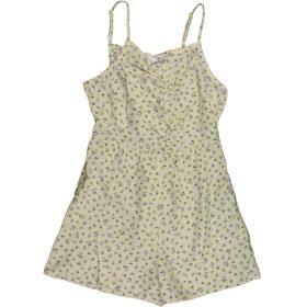 H&M Virágos zöld playsuit (140) lány