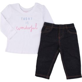 Feliratos-farmer szett (74) baba