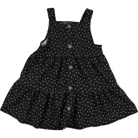Primark Pöttyös fekete ruha (98) kislány