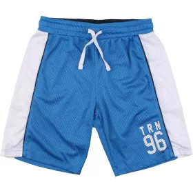 Áttört kék rövidnadrág (146) fiú