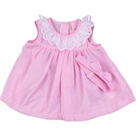 Kockás ruha (62) baba