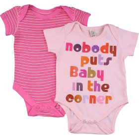 Csíkos-feliratos body szett (62) baba