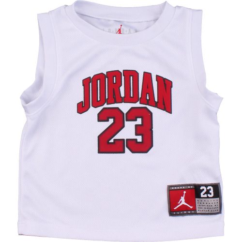 Jordan fehér trikó (86) baba