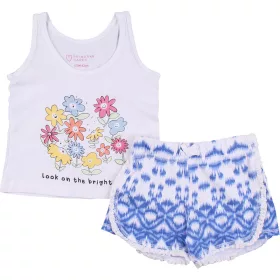 Virágos-mintás szett (62) baba