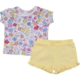 Virágos-sárga szett (62) baba