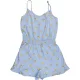 New Look Virágos kék playsuit (146) lány