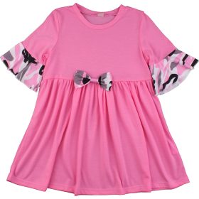 Rózsaszín ruha (116-122) kislány