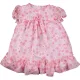 Zip Zap Virágos rózsaszín ruha (74-80) baba