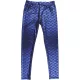 Mintás sötétkék leggings (152-158) tini lány