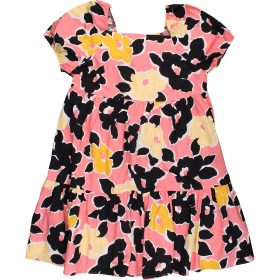F&F Virágos korall ruha (164) tini lány