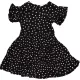 Next Pöttyös fekete ruha (104) kislány