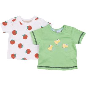 Mintás-csibés póló szett (62) baba