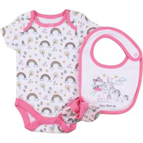 St Bernard Szivárványos body (62) baba