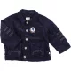 Sötétkék kord kabát (80) baba