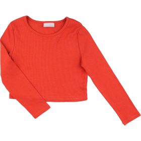 Matalan Tégla bordázott felső (116) kislány