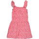 Primark Virágos piros playsuit (128) kislány