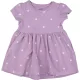 Marks&Spencer Pöttyös lila ruha (68) baba