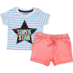 Csíkos-narancs szett (68) baba