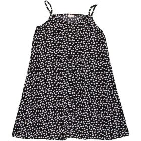 F&F Virágos fekete ruha (146) lány