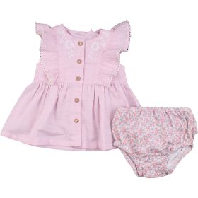 Rózsaszín-virágos szett (68) baba