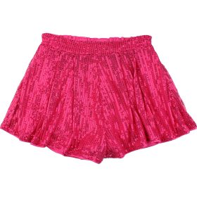 Rózsaszínflitteres short (38)  női