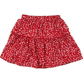 Mintás piros szoknya (34) női