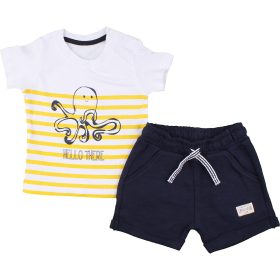 Csíkos-kék szett (68) baba