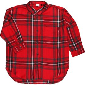 Next Kockás piros tunika (110) kislány