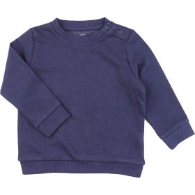 F&F Sötétkék pulóver (74) baba