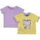 Orrszarvús-lila póló szett (68-74) baba