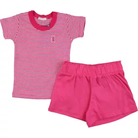 Csíkos-rózsaszín szett (62) baba