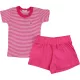 Csíkos-rózsaszín szett (62) baba