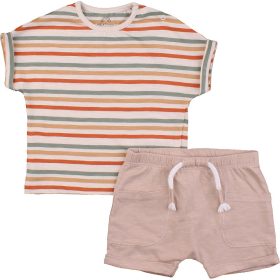 Next Csíkos-bézs szett (56) baba