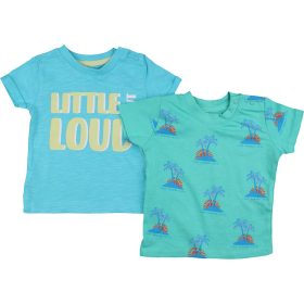 Feliratos-pálmafás póló szett (62) baba