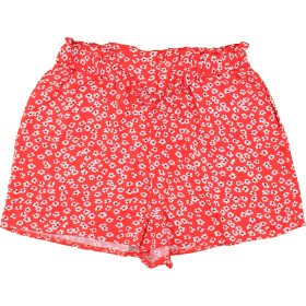 Primark Virágos piros short (152) lány