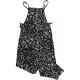 Zara Virágos fekete jumpsuit (140) lány