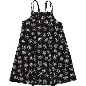 Primark Virágos fekete ruha (146) lány