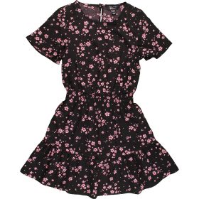 New Look Virágos fekete ruha (140) lány