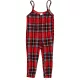 Kockás jumpsuit (92) kislány