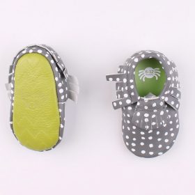 Mintás szürke kocsicipő (6-12) baba