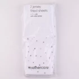 Mothercare Fehér-csillagos mózes lepedő