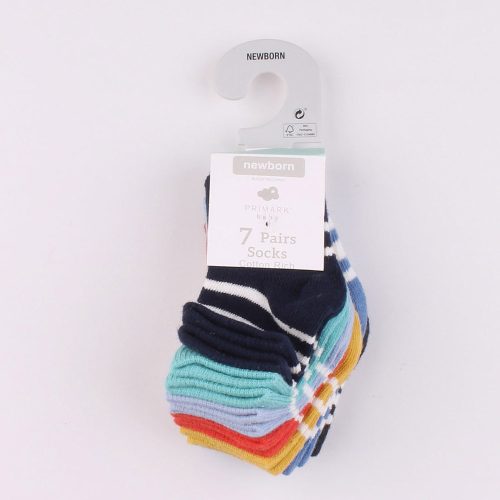 Primark Csíkos zokni szett (16) baba