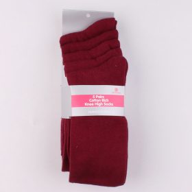 Bordó térdzokni szett (37-40) tini lány