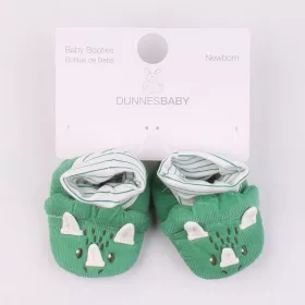 Dínós zöld kocsicipő (Newborn) baba