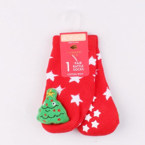 Primark Fenyőfás meleg zokni (13-15) baba