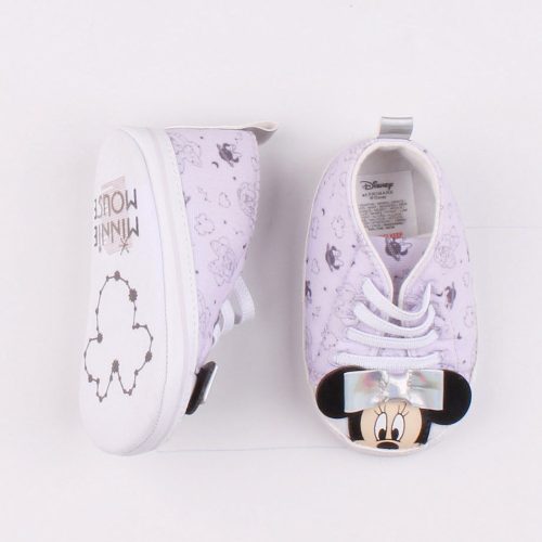 Primark Minnie lila kocsicipő (9-12) baba