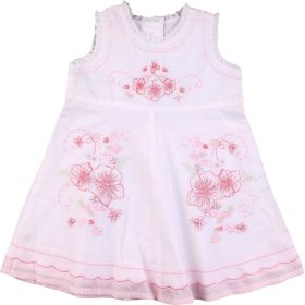 Next Hímzett fehér ruha (68) baba