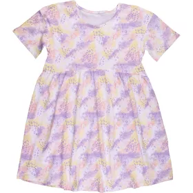 Lilamintás ruha (134) lány