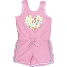 Pep&Co Szíves rózsaszín playsuit (140) lány