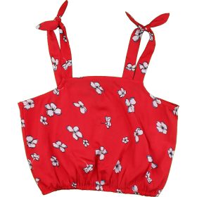 New Look Virágos piros felső (152) lány